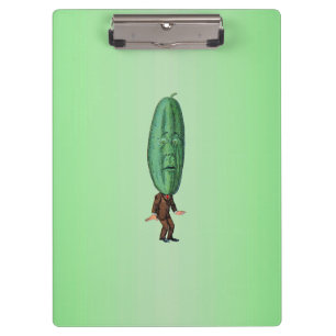 Porte-bloc Costume de brun d'homme de conserves au vinaigre