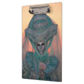 Porte-bloc Costume de Carnaval Bleu, Venise (Gauche)