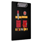 Porte-bloc Costume pompier Halloween (Swatch)