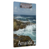 Porte-bloc Côte rocheuse d'Aruba et océan bleu (Swatch)