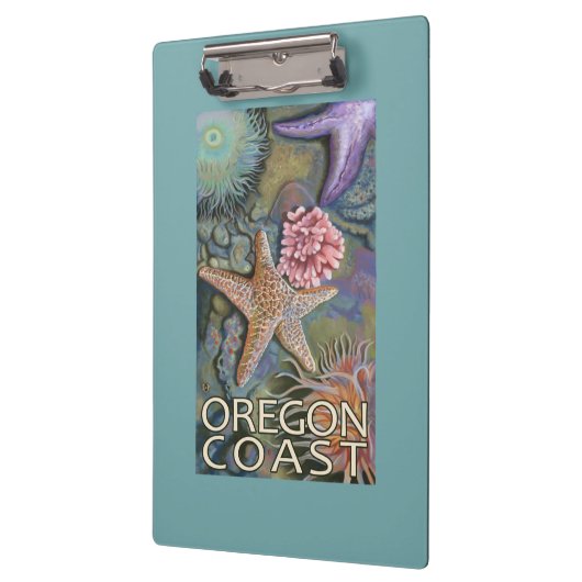 Porte-bloc Côte Tidepool de l'Orégon (Gauche)