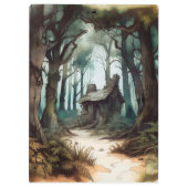 Porte-bloc Cottage forestier enchanté (Dos)