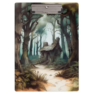 Porte-bloc Cottage forestier enchanté