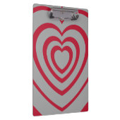 Porte-bloc Couche rouge et gris Coeur esthétique (Swatch)