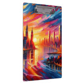 PORTE-BLOC COUCHER DE SOLEIL DE VILLE (Swatch)