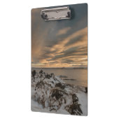 Porte-bloc Coucher de soleil sur le lac Myvatn, Islande (Gauche)