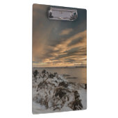 Porte-bloc Coucher de soleil sur le lac Myvatn, Islande (Swatch)