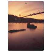 Porte-bloc Coucher du soleil de pont de St Johns (Dos)