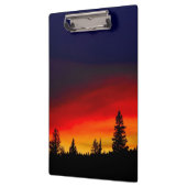 Porte-bloc Coucher du soleil de Yellowstone (Gauche)
