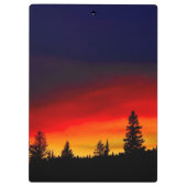 Porte-bloc Coucher du soleil de Yellowstone (Dos)
