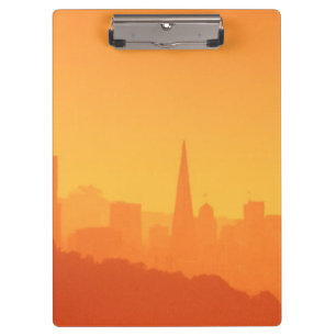 Porte-bloc Coucher du soleil lumineux de San Francisco
