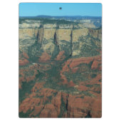 Porte-bloc Couches de rochers rouges à Sedona Arizona (Dos)