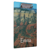 Porte-bloc Couches de rochers rouges à Sedona Arizona (Swatch)