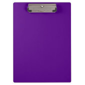 Porte-bloc Couleur d'accentuation violet vive personnalisable (Devant)