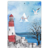 Porte-bloc Couleur d'eau du phare de Monogram (Dos)