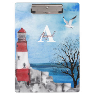 Porte-bloc Couleur d'eau du phare de Monogram
