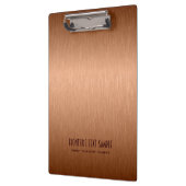 Porte-bloc Couleur métallique brun cuivre (Gauche)