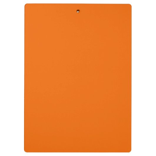 Porte-bloc Couleur orange solide | Hex# F06400 (Dos)