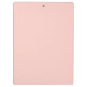 Porte-bloc Couleur solide de sel rose (Dos)