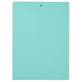 Porte-bloc Couleur solide : Turquoise Aqua (Dos)