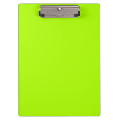 Porte-bloc Couleur solide verte fluorescente (Devant)