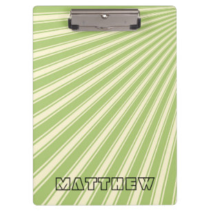 Porte-bloc Couleur vert Jaune Frappe Motif