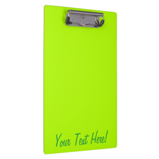 Porte-bloc Couleur verte de chaux électrique prête à Customis (Swatch)