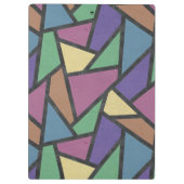 Porte-bloc Couleurs arc-en-ciel en mosaïque motif (Dos)