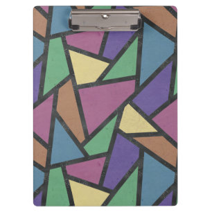 Porte-bloc Couleurs arc-en-ciel en mosaïque motif