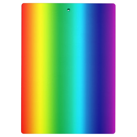 Porte-bloc Couleurs d'arc-en-ciel (Dos)