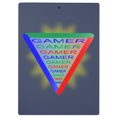 Porte-bloc Couleurs du système de jeu Gamer 3 Ultimate RVB (Dos)