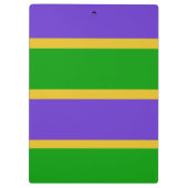 Porte-bloc Couleurs Mardi Gras (Dos)