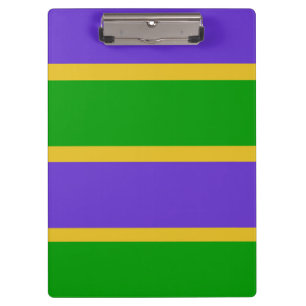 Porte-bloc Couleurs Mardi Gras
