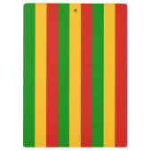 Porte-bloc COULEURS RASTAFARI + vos idées (Dos)