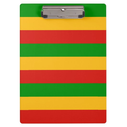 Porte-bloc COULEURS RASTAFARI + vos idées (Devant)