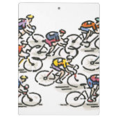 Porte-bloc Course de bicyclette (Dos)