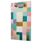 Porte-bloc Courte géométrique pastel (Gauche)