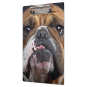 Porte-bloc Coussin de jet de Bouledogue Anglais (Gauche)