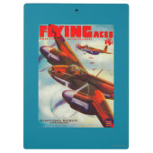 Porte-bloc Couverture de magazine d'as de vol 5 (Dos)