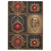 Porte-bloc Couverture du livre gothique (Dos)