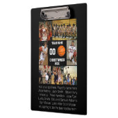 Porte-bloc Couverture en molleton de collage photo de basket- (Gauche)