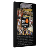 Porte-bloc Couverture en molleton de collage photo de basket- (Swatch)
