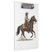Porte-bloc Cow-boy sur un cheval (Swatch)