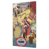 Porte-bloc cow-girl occidentale vintage moderne (Gauche)