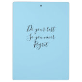 Porte-bloc Cozy blue sky  (Dos)