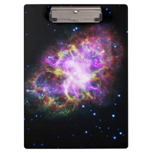 Porte-bloc Crabe Nebula Supernova Remnant Hubble Composite