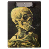 Porte-bloc Crâne avec cigarette brûlante par Vincent van Gogh (Devant)