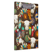 Porte-bloc Crâne de buffle emblème amérindien (Swatch)