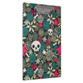 Porte-bloc Crâne en fleurs (Swatch)