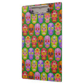 Porte-bloc Crânes de fleurs Motif sans soudure 2018 (Gauche)